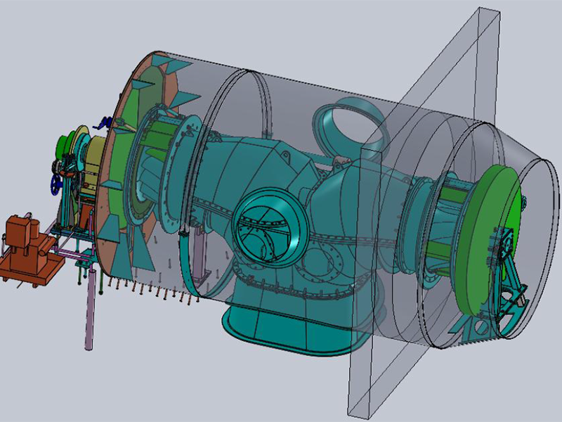 Francis Camelback turbine