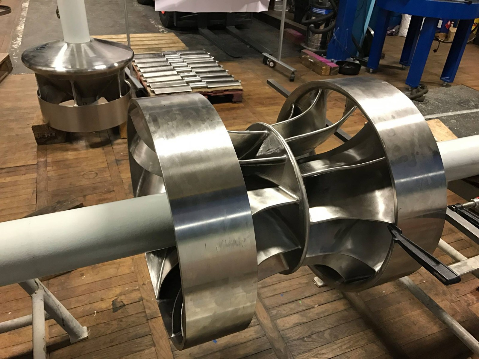 Double-runner Francis Turbine